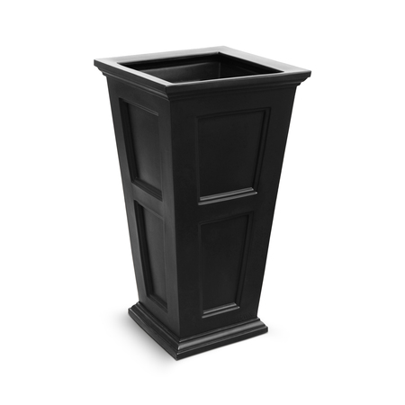 Mayne Fairfield 40in Tall Planter - Black 8801-B